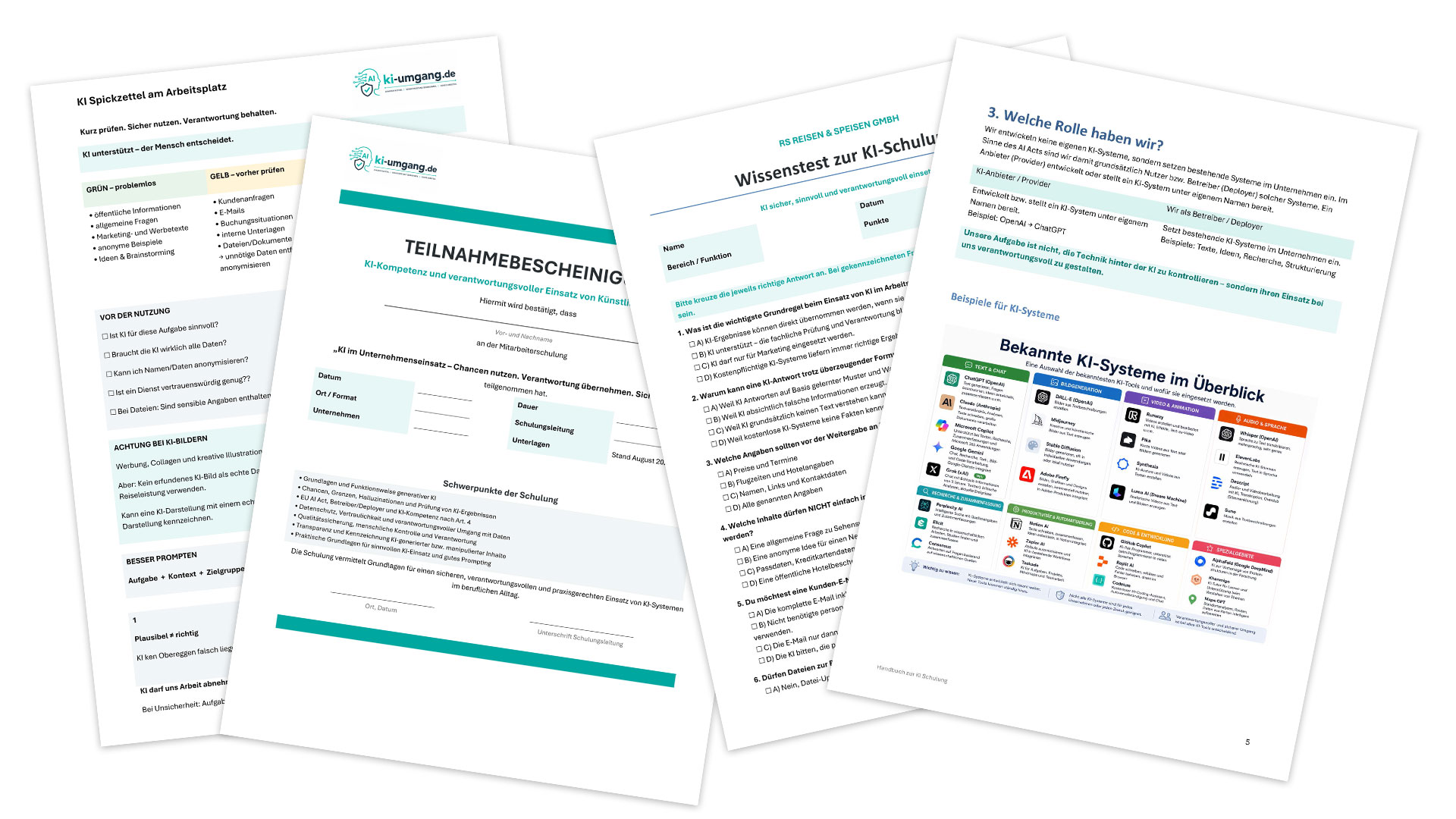 KI-Unterlagen Unterlagen Paket